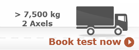 2 Axel Truck >7,500kg