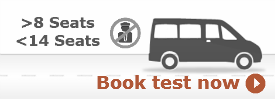 Mini Buses - Mechanically propelled vehicles used for the carriage of passengers with more than 8 seats but fewer than 14 seats,