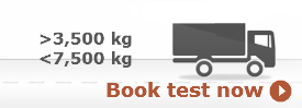 Truck >3,500kg < 7,500kg