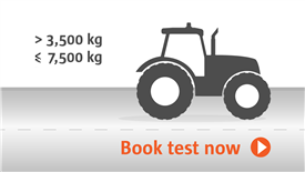 Tractors tapa 3,500kg-7,500kg
